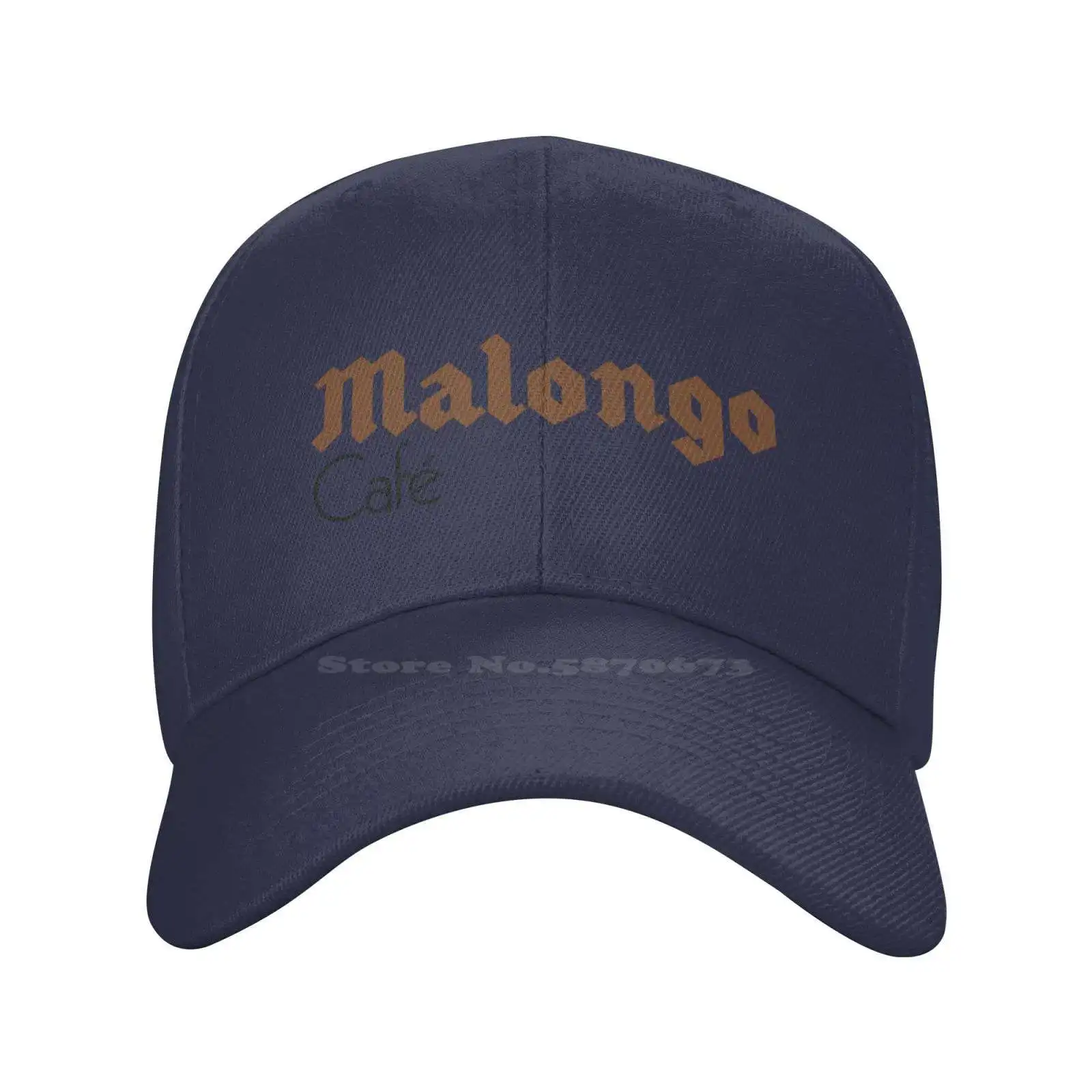 

Malongo Logo Fashion quality Denim cap Knitted hat Baseball cap