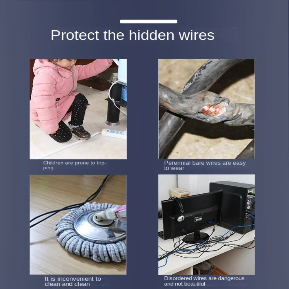 Антиэкструзионная напольная крышка шнура треугольная самоклеящаяся протектор