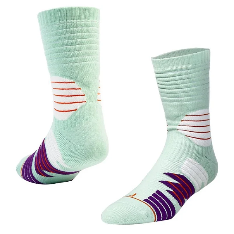 Professional Basketball Sock Outdoor Sport Cycling Stretch Fabric Breathable Towel Bottom Socks Sweat-absorbent Compression Sock