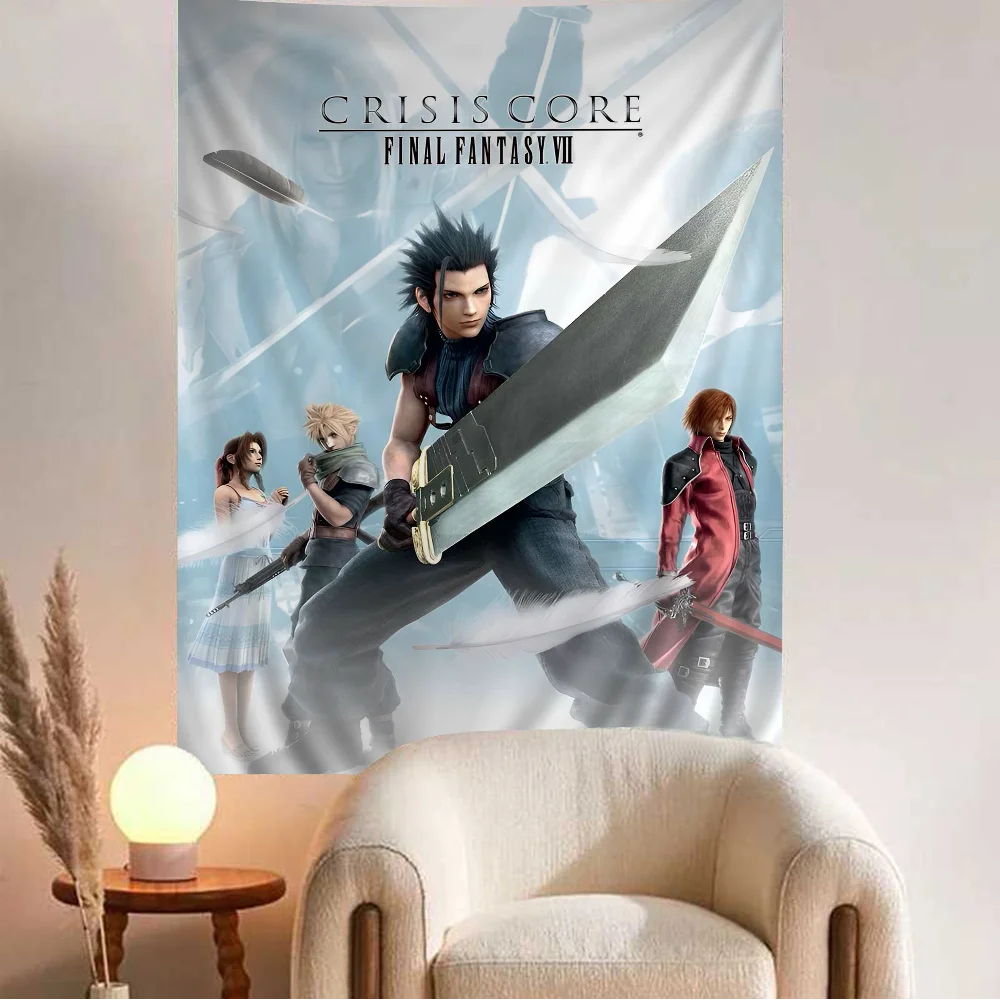 Видеоигры F-Final Фэнтези Аниме Гобелен Подвесной Таро Хиппи Настенные коврики