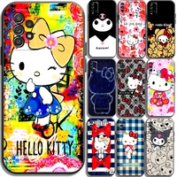 hello kitty 2022 phone cases for xiaomi redmi poco x3 gt x3 pro m3 poco m3 pro x3 nfc x3 mi 11 mi 11 lite back cover carcasa
