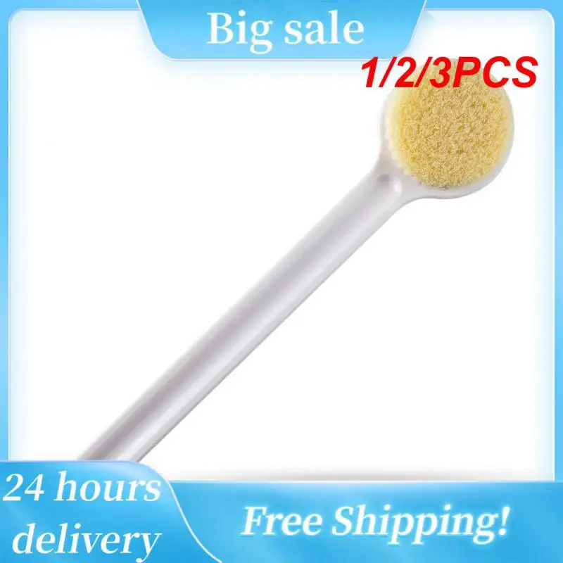 

Щетка для душа с мягкой щетиной и длинной ручкой, 1/2/3 шт.