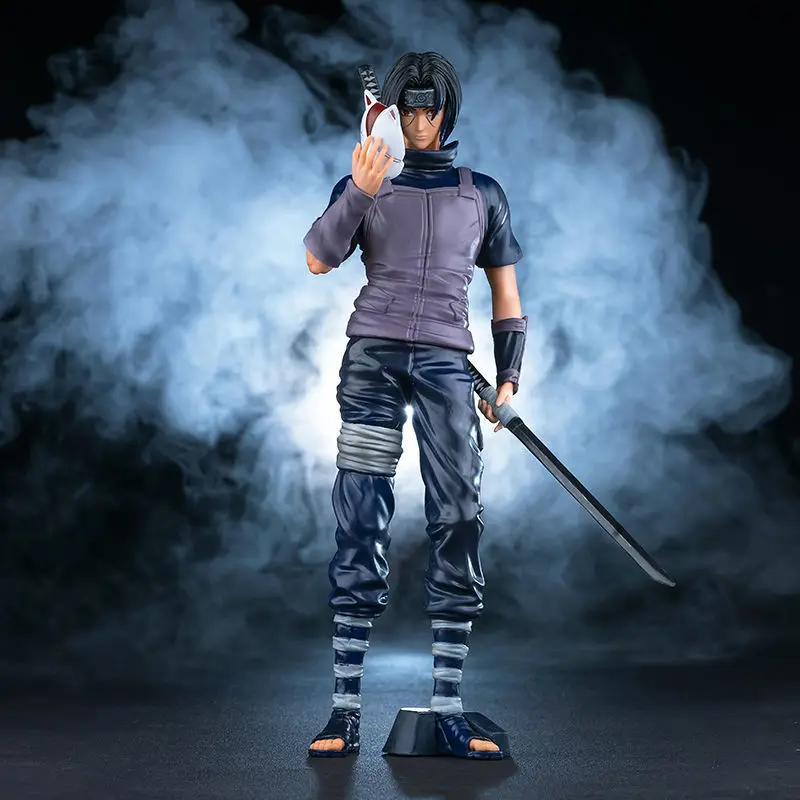 

Anime Naruto GK Uchiha Itachi Akatsuki Super Huge Manga Statue Figurine Decoration PVC Action Figure Collectible Model Kids Toys