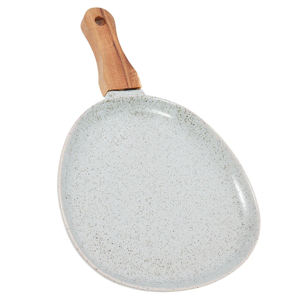 

Plate Handle Decorative Ceramic Baking Food Crepe Trays Wooden Dining Sushi Household Exquisite