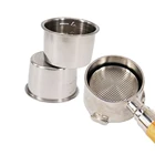 Новый 51 мм 24cup прочный Еда Класс Кофе Чай сетчатый фильтр двойной Слои Нержавеющаясталь Кофе машина Щепка корзинный фильтр