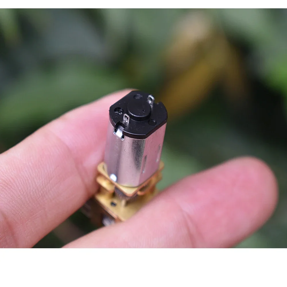 N20 Двигатель коробки передач постоянного тока 3 В 7 5 20 об/мин Медленноскоростной