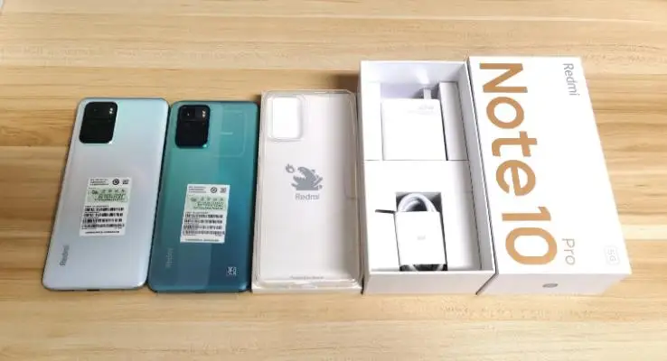 Xiaomi Redmi Note 10 pro 5G Smartphone 6GB 128GB Dimensity 1100 android 11 Cellphone 6.5