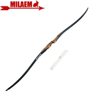 52inch 10 30lbs archery longbow traditional bow right hand outdoor sports shooting hunting practice bow and arrow accessories