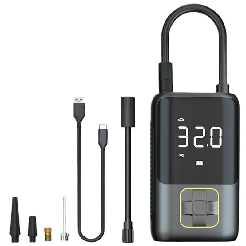 

For Electric Inflator Pump Portable Mini Wireless Smart Digital Inflator Pump