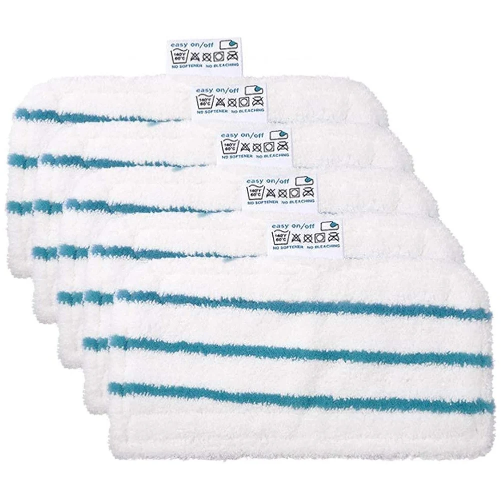 

Washable Microfiber Steam-Mop Cleaning Pads Compatible for All Black+Decker Steam Mops SM1600 SM1610 SM1620 5 Pack