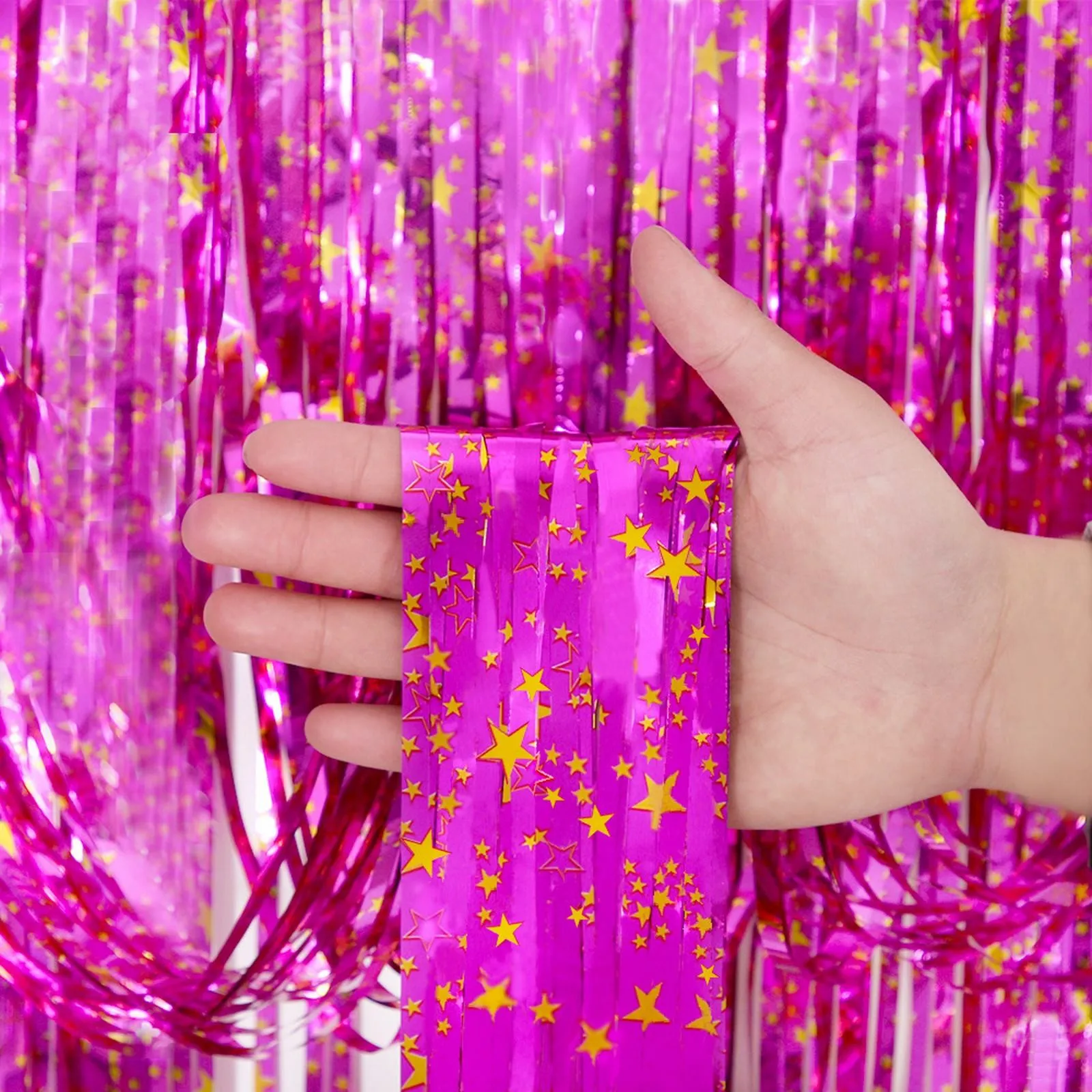 

Graduation Party Decorations 2022 Party Decorations for Women College Graduation Party Decorations 2022 Foil Curtains Shimmer