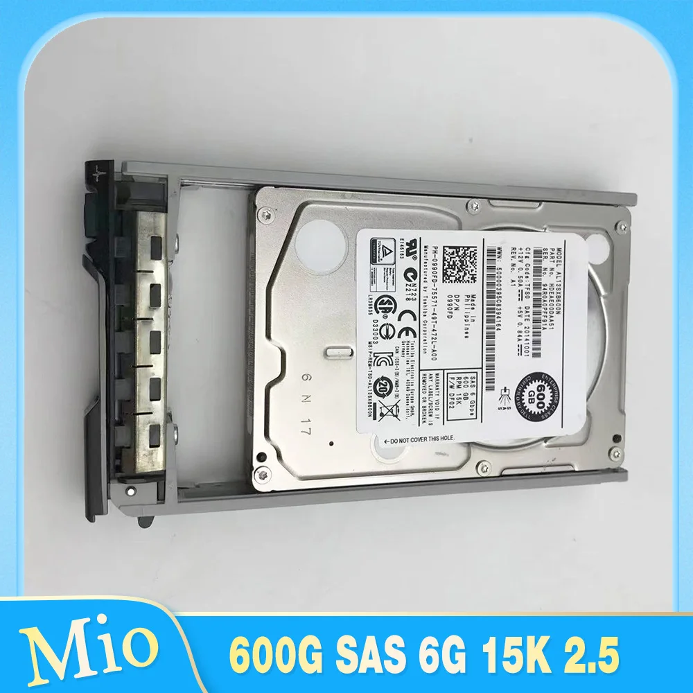 600 ГБ для жесткого диска DELL 600G SAS 6G 15K 2 5 дюйма 990FD 0990FD R440 R641