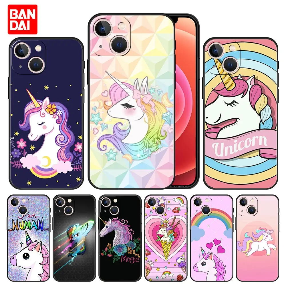 

Cover Case for iPhone 11 12 13 Pro Max SE 2020 11pro 12pro 13pro Mini Soft Capa Armor Funda Cell Fashion My Little Pony Cartoon