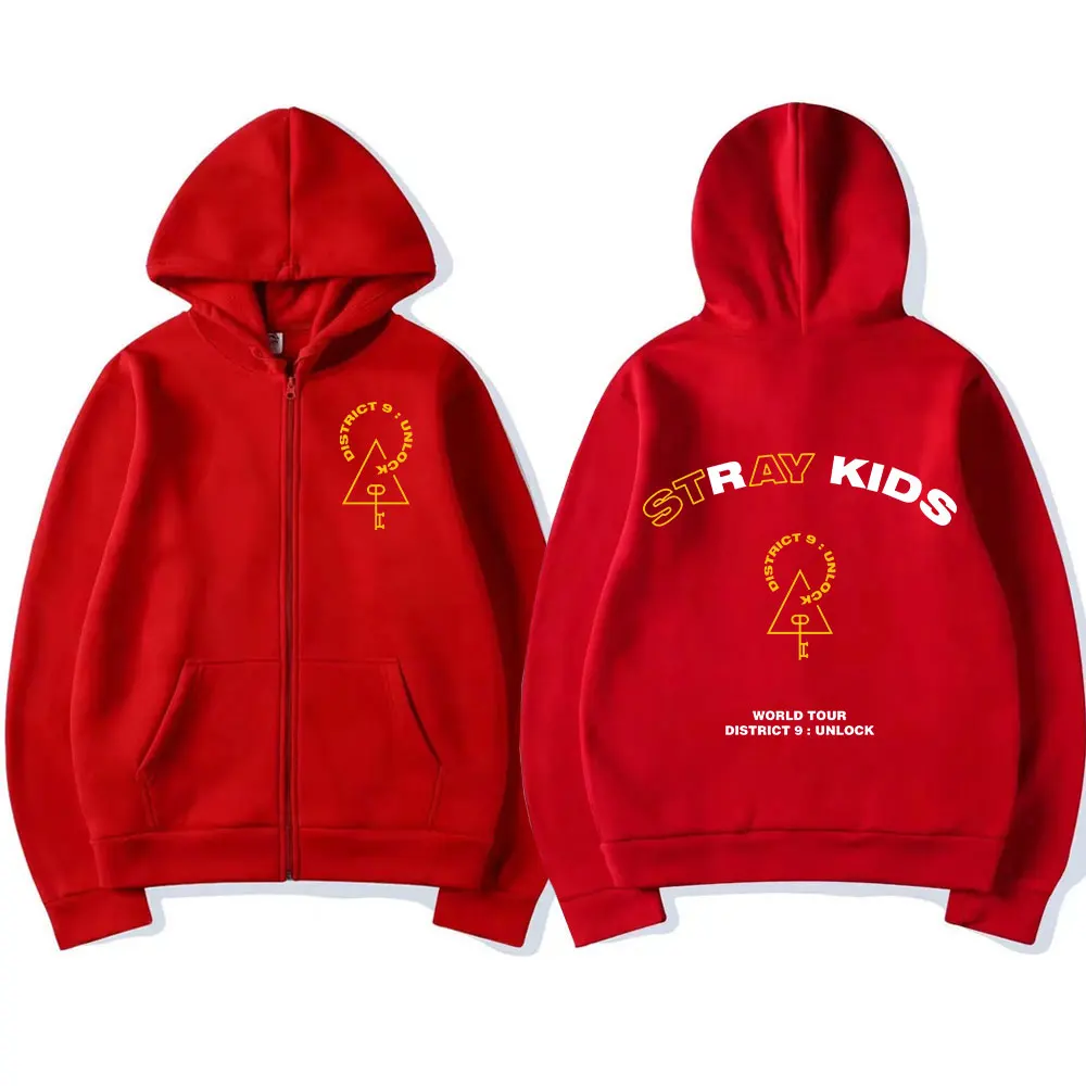 Толстовка на молнии с принтом уличный детский район Повседневный Кардиган