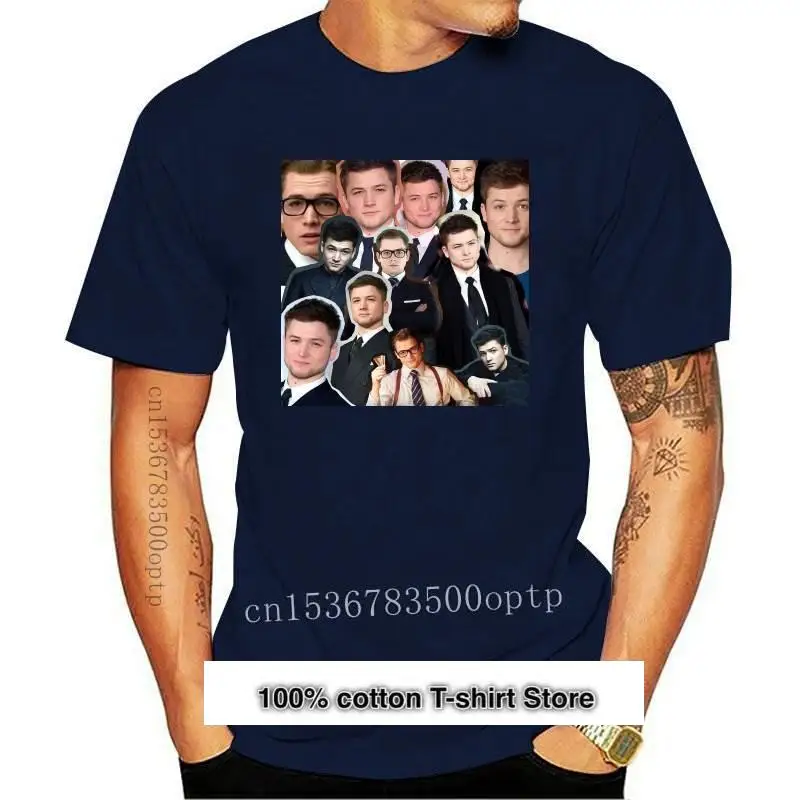 

Camiseta del actor Egerton de son kingsman, eggys, eggsy, unwin, galés, novedad