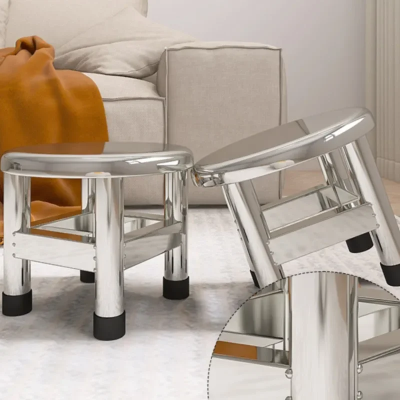 Стулья из нержавеющей стали для ванной комнаты стул смены обуви сиденье пожилых