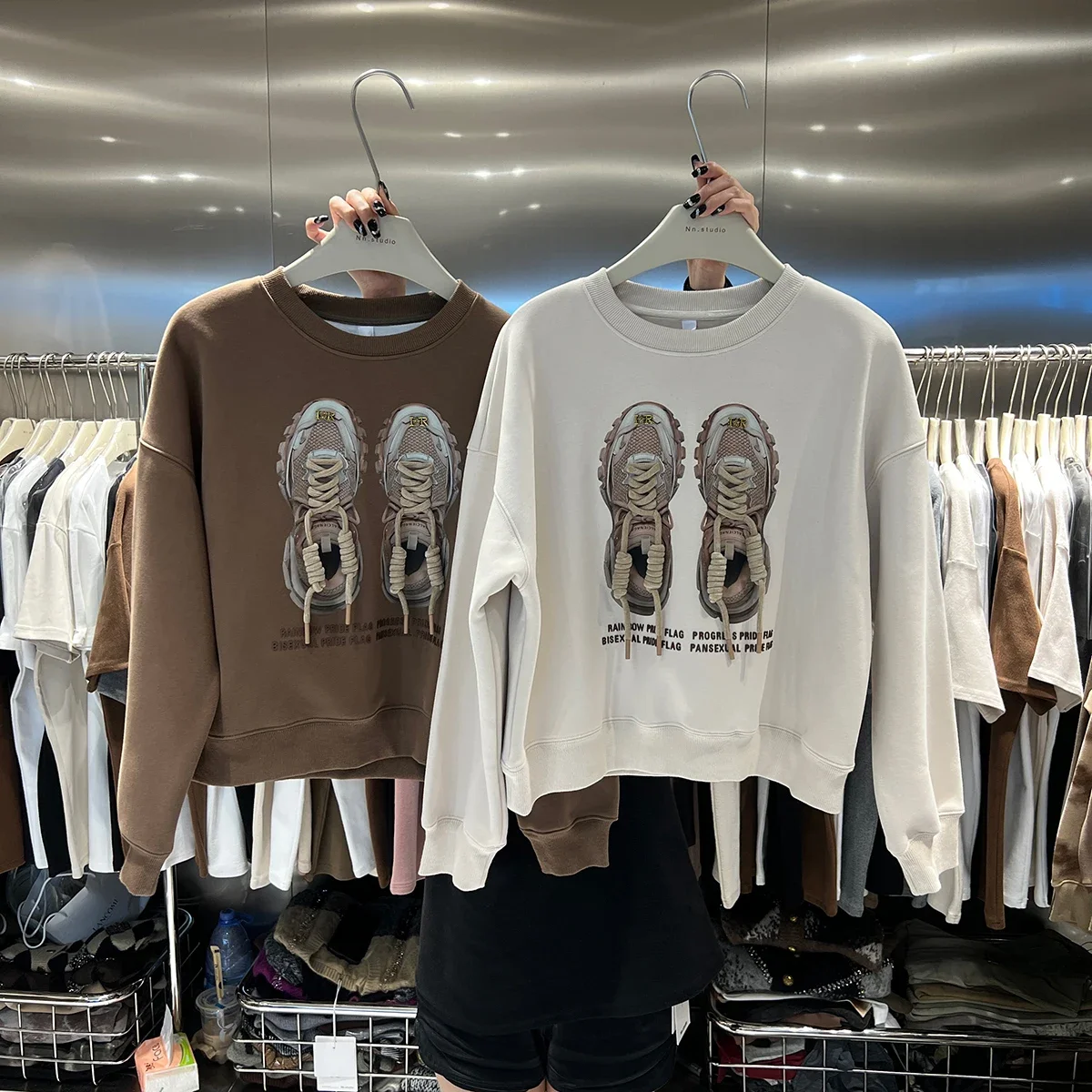 

Female Y2K Fleece Short Tops For Winter Thick Pullovers Plus Size Loose Cotton Hoodie Sudadera con capucha para mujer