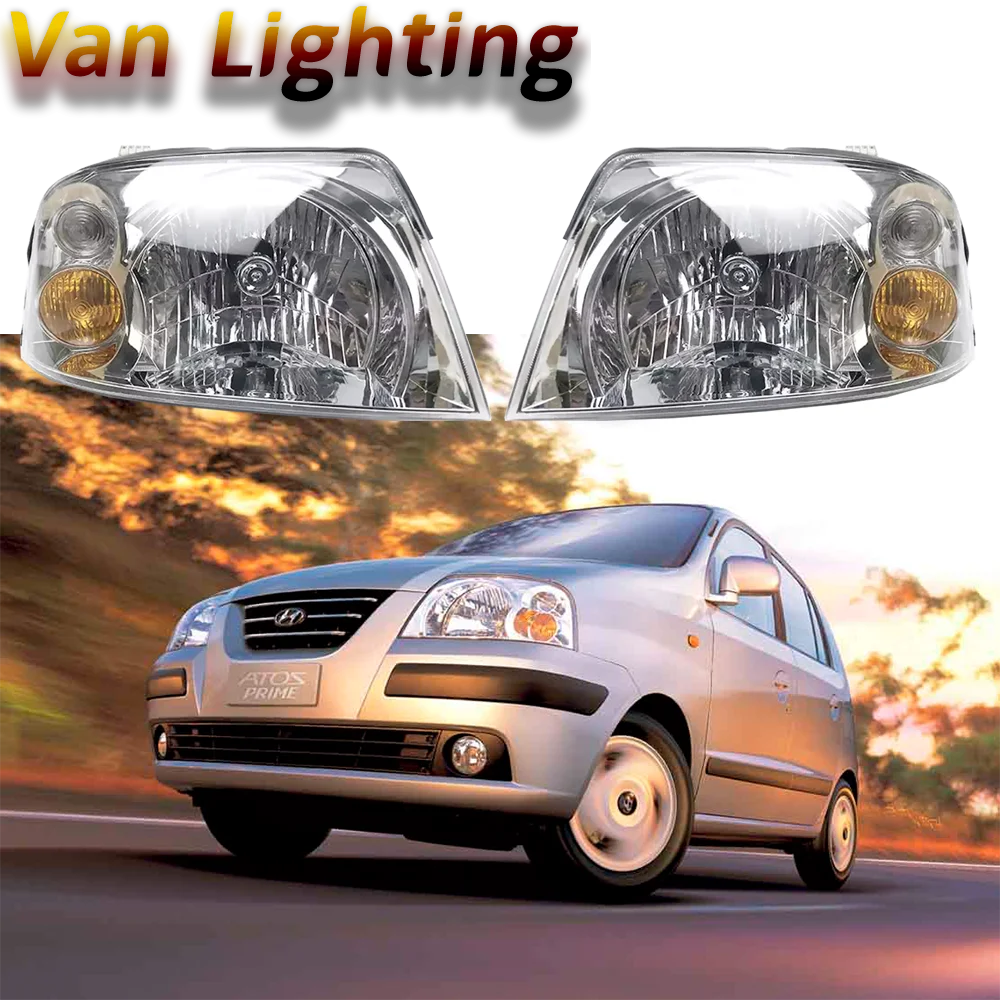 

Галогенная Автомобильная фара 221-1133 для HYUNDAI ATOS PRIME 2004-2007 R 92120-05520 L 92110-05520, 1 пара, 12 В