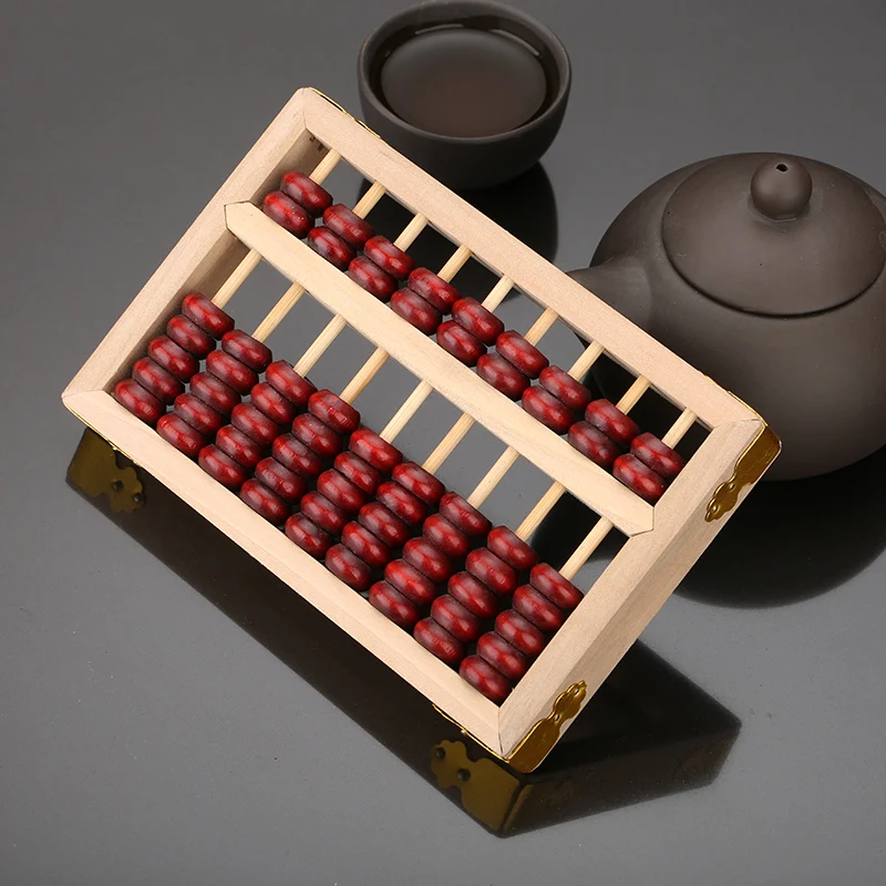 Антикварная труба из цельного дерева девятискоростные счеты ручной работы