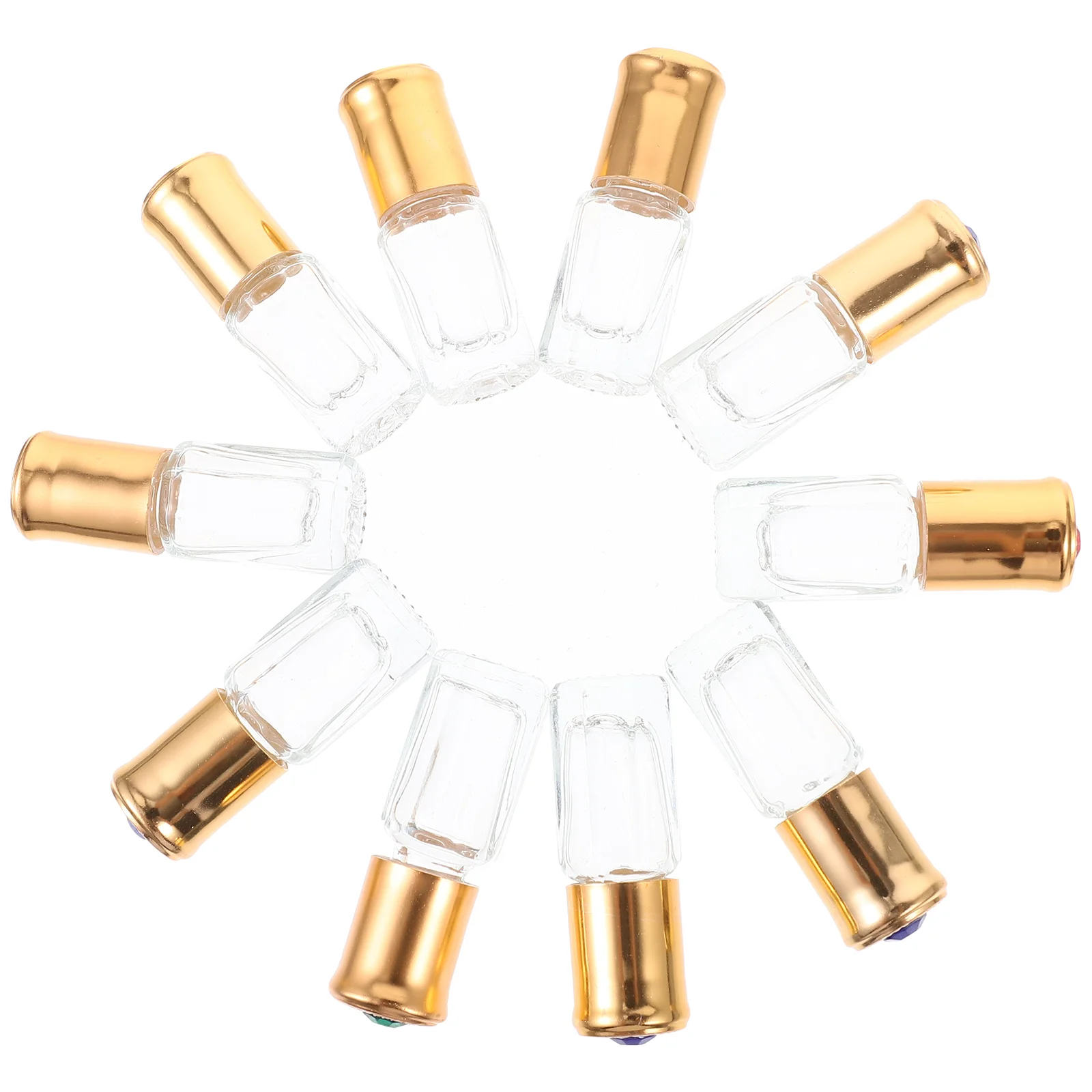 

3ml Roll-on Applicator Vial Convenient Bottles Storage Holder Perfume Divider Multi-purpose Smudge
