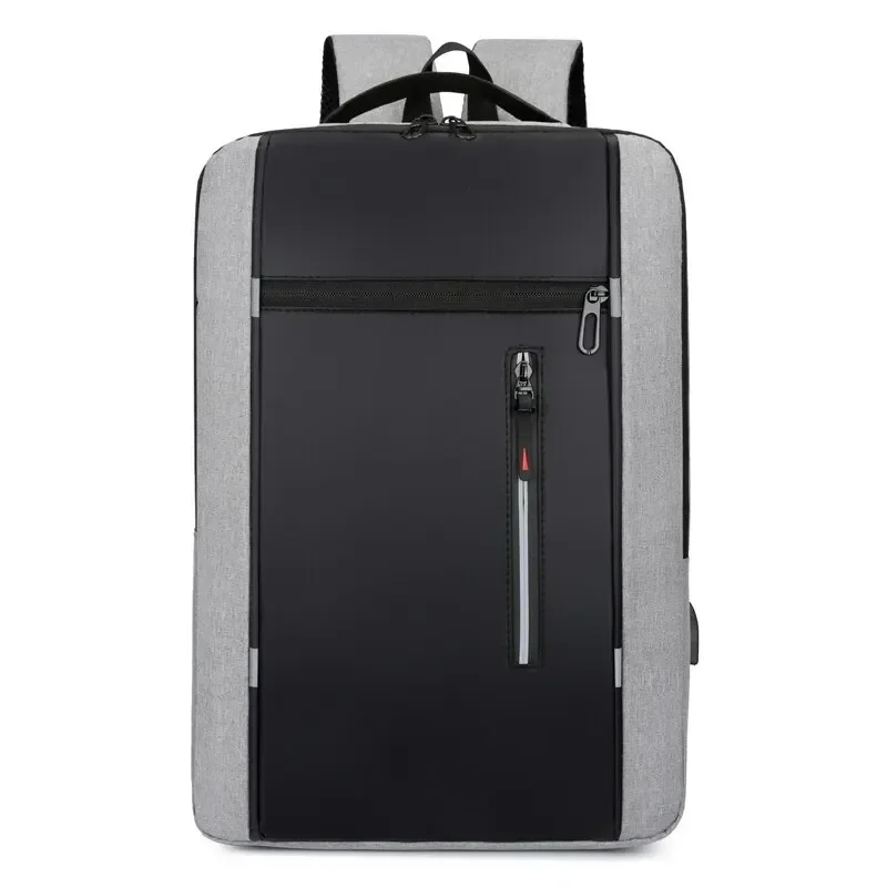 

Мужская деловая сумка для компьютера, вместительный дорожный рюкзак с несколькими карманами и Usb-зарядкой