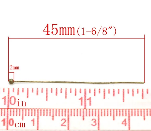 8 сезонов медные булавки с шариковой головкой античная бронза сделай сам