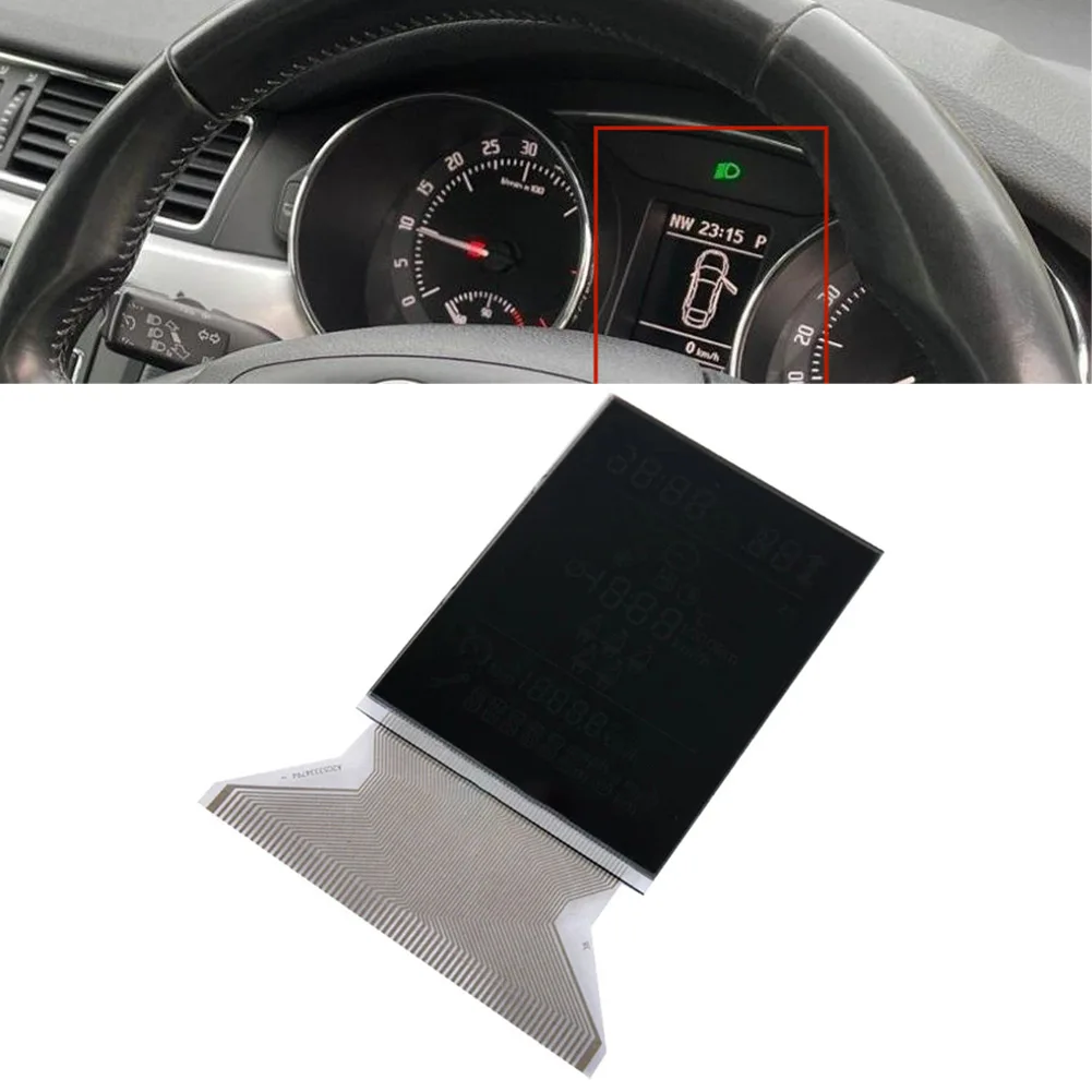 Запасная часть автомобиля внутренняя ЖК-экран 83 7x61 2 мм для Skoda Superb LCD OE 3TD 920811 Авто