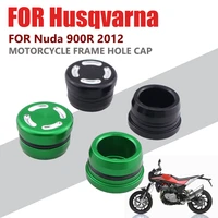 for 2012 husqvarna nuda 900r 900 r 2012 motorcycle accessories frame hole cover plug decorative frame sliders screws cap pars