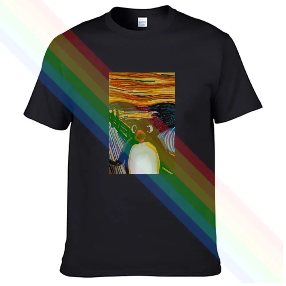 

Noot Noot Pingu Retro Top Selling Printed T Shirt For Men Limitied Edition Unisex Brand T-shirt Cotton Amazing Short Sleeve Tops