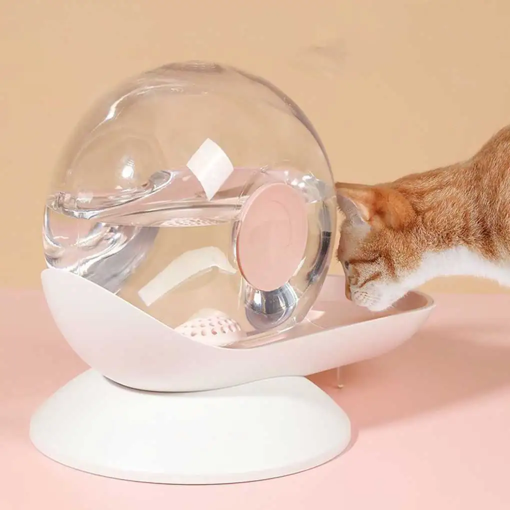 

Автоматическая поилка для домашних животных, питьевой фонтан, моющаяся, Пыленепроницаемая миска, устройство большой емкости, домашний синий