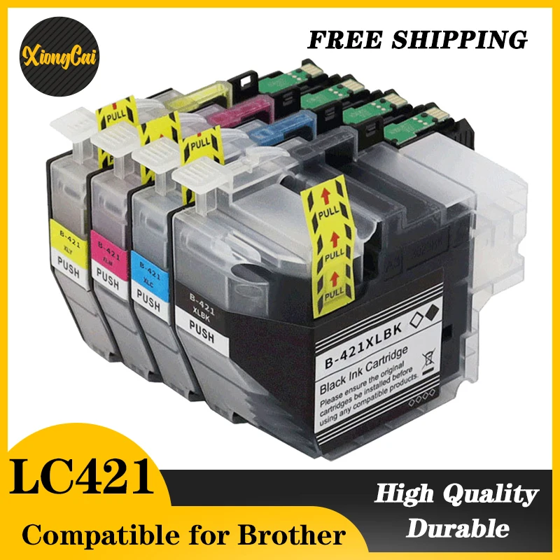 

NEW Compatible for Brother LC421 LC421XL ink cartridgeDCP-J1050DW DCP-J1140DW MFC-J1010DW printer ink