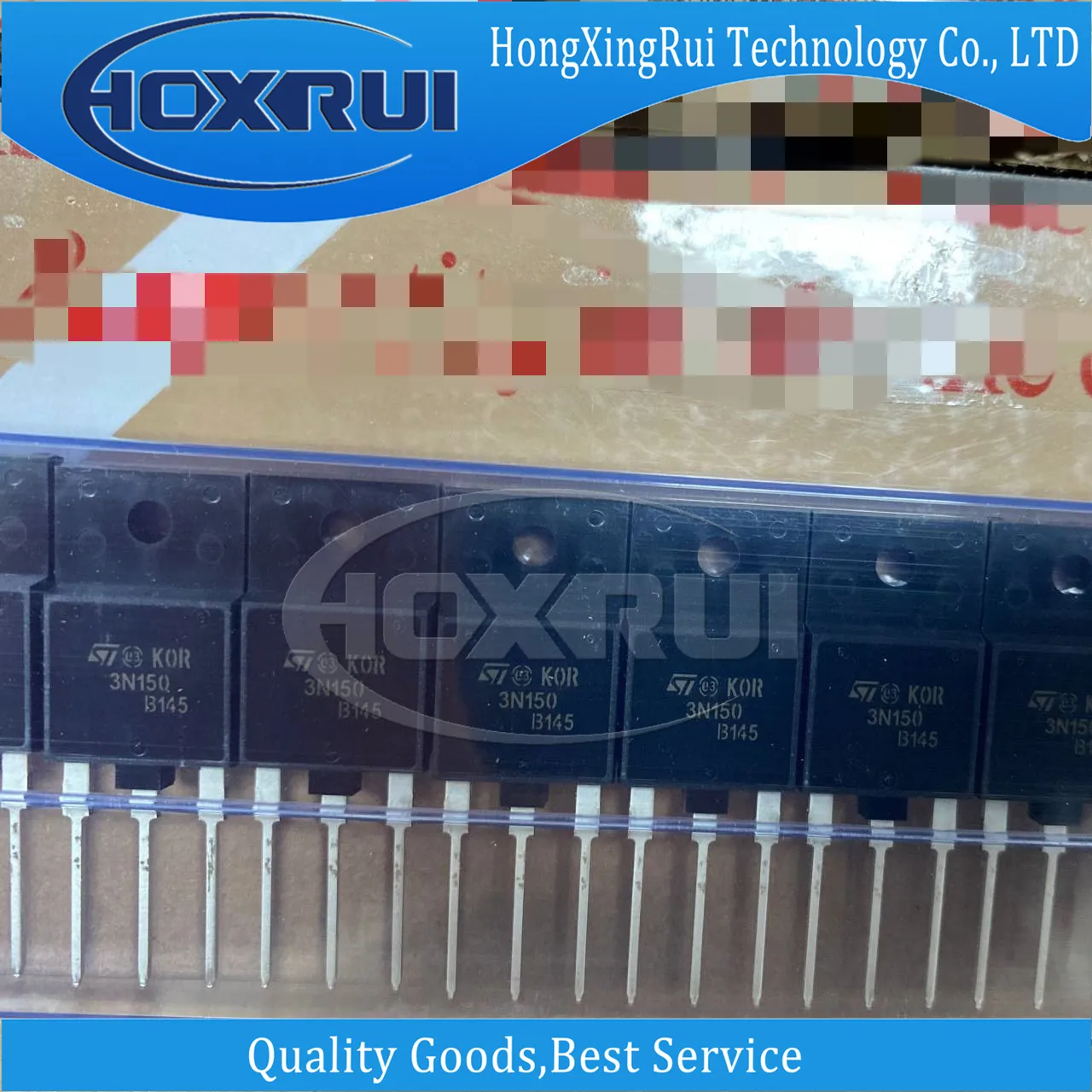 

STFW3N150 TO-3PF 3N150 KOR3N150 MOSFET N-channel 2.5A 1.5kV 6ohm 10V 4V