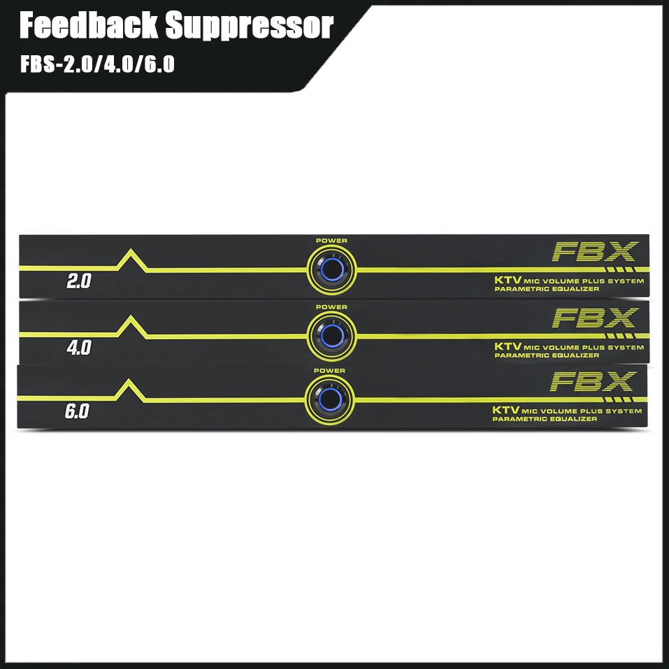 

EIF FBX 2.0/4.0/6.0 Dj sound System Audio Digital Reverb Effect Professional Processor DSP Function Feedback Suppressor