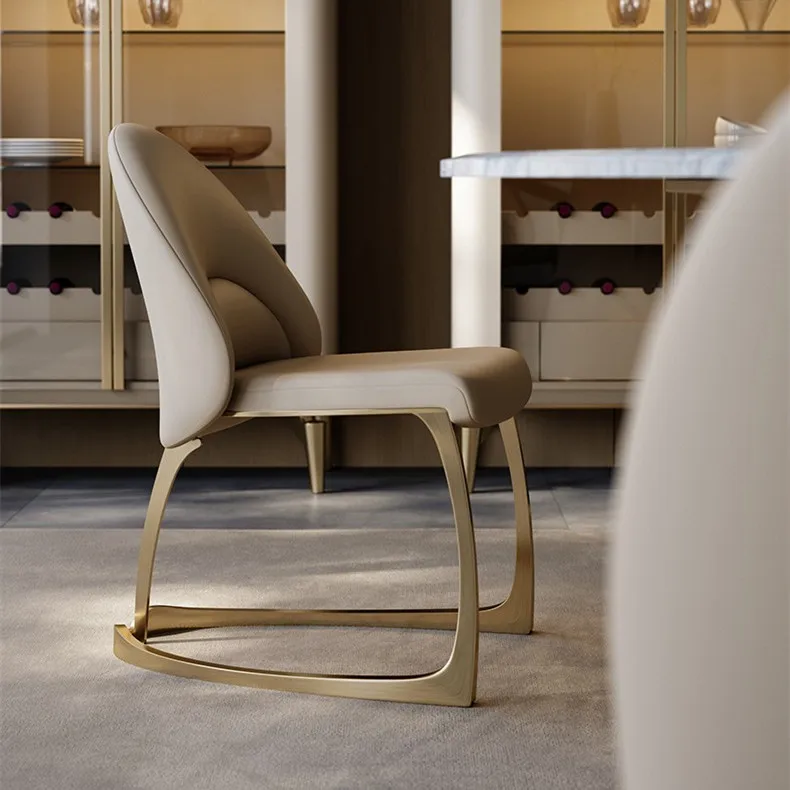 

Designer Luxury Dining Chairs Restaurant Balcony Wedding Nordic Dining Chairs Ergonomic Vanity Silla Comedor Furniture BL50CY