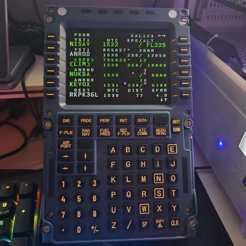 Для панели управления WINWING A3XX MCDU Flight Sim, профессиональный USB-интерфейс для X-PlaneMSFS, подключение и использование без настройок. (art.: 3920dcee356bc) - 3920dcee356bc