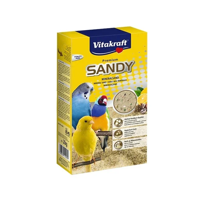

Vitakraft Sandy High Mineral Bird Sand 2 Kg 418056999