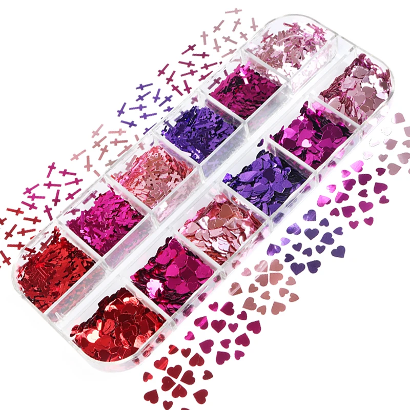 Подарок на день Святого Валентина наполнитель из смолы сделай сам блестки с