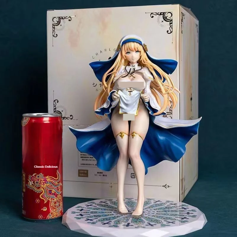 1/6 Виброзар Аниме Фигурка Шарлотта Святой Белый Ver 26 см Сексуальная Девушка ПВХ