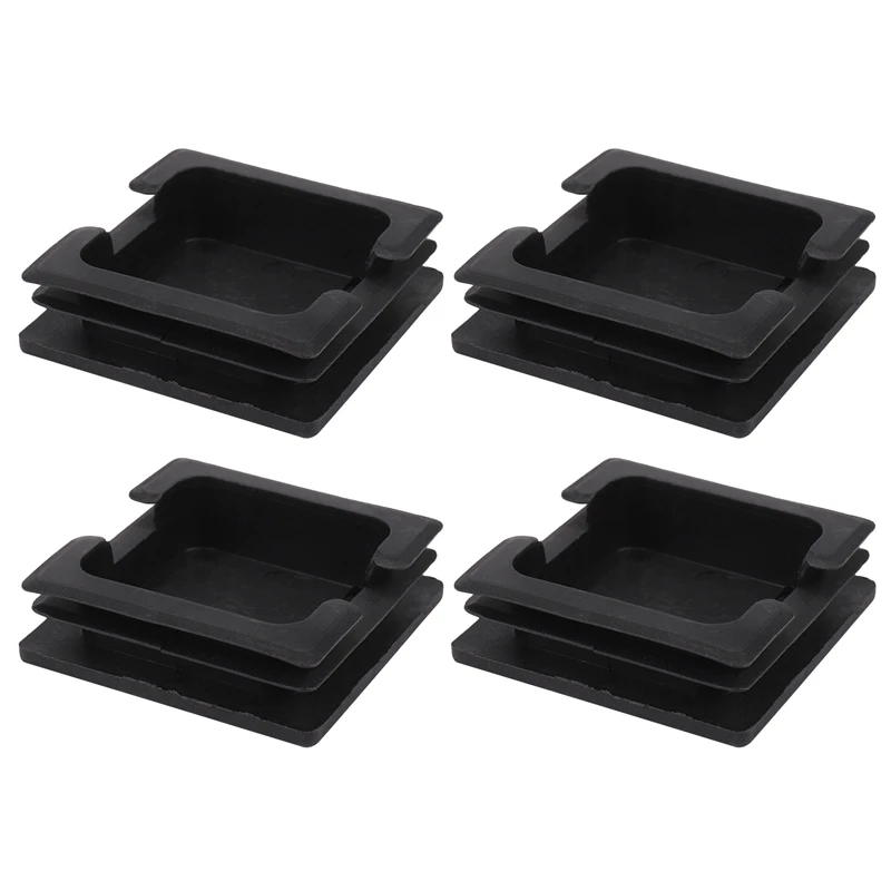 

Пластиковые квадратные колпачки для труб размером 75 мм X 75 мм, режущие элементы для труб, 4 шт.