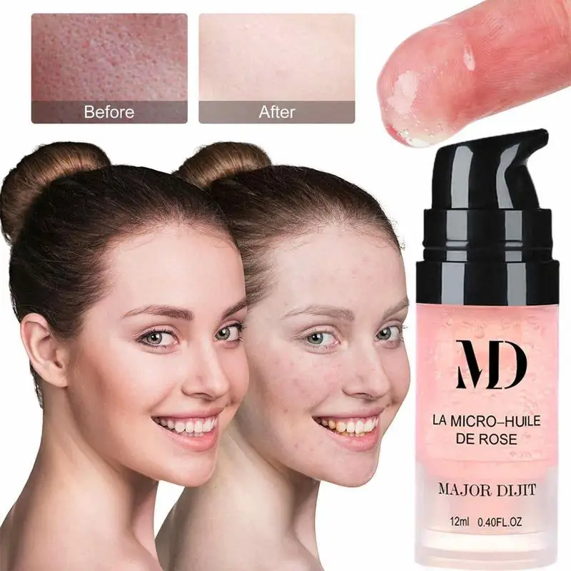 

1pcs Makeup Base Primer Face Pores Hydrating Natural Moisturizer Whitening Cosmetic Long Lasting Facial Makeup 0.4 Fl Oz