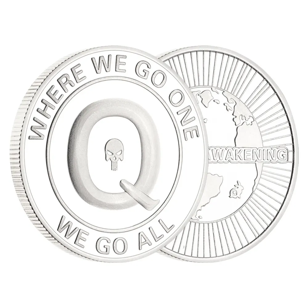 

Металлический медальон Q Coin