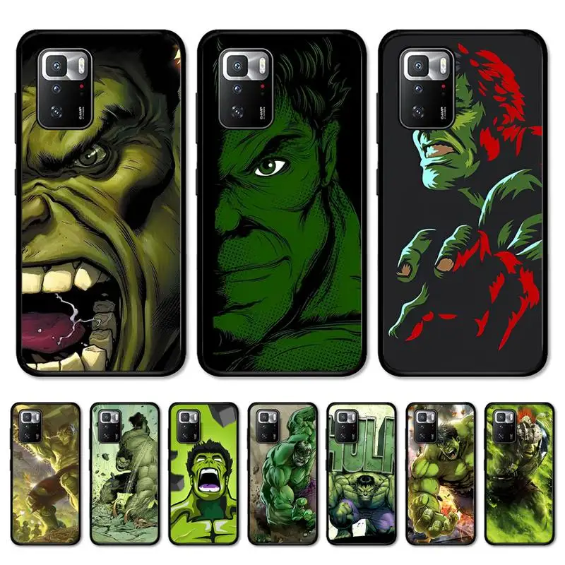 

Disney The Hulk Phone Case for Redmi Note 8 7 9 4 6 pro max T X 5A 3 10 lite pro