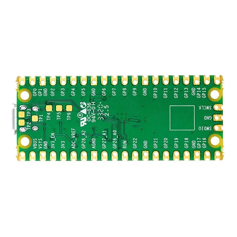 Материнская плата для Raspberry Pi Pico RP2040 микроконтроллер ARM Cortex M0 + двухъядерный