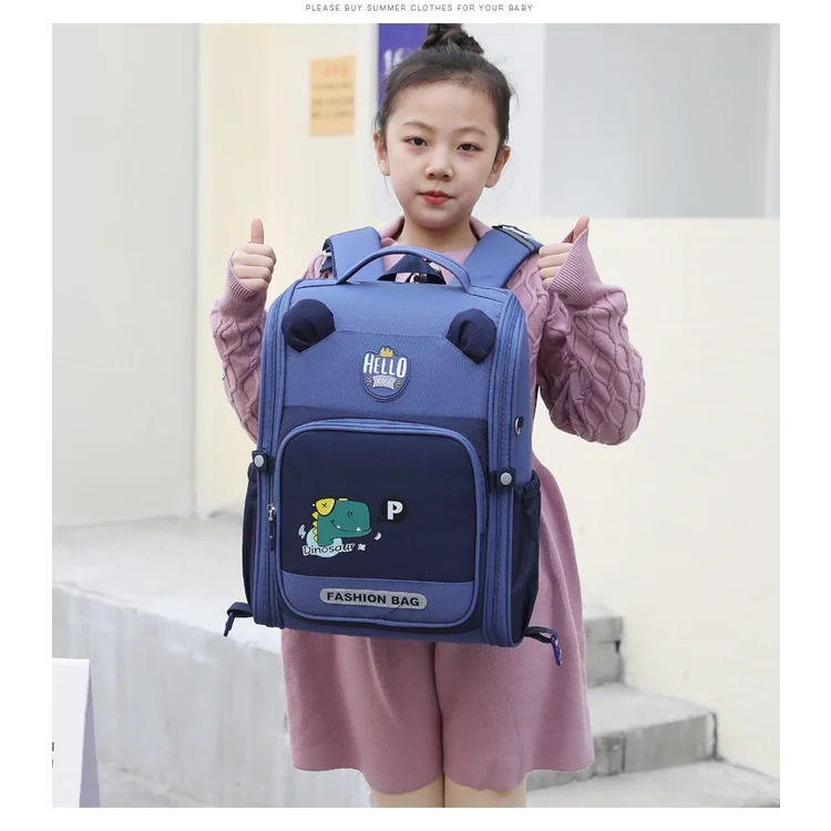 Children Cartoon Unicorn Dinosaur Large Capacity Backpacks 2022 New Girl Boy Students Cute Bags Back To School Fashion Backpack