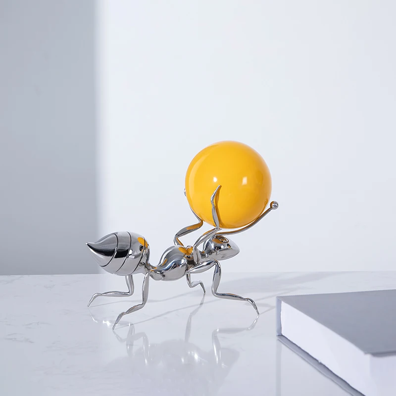 Креативное и слегка роскошное декоративное изделие из нержавеющей стали