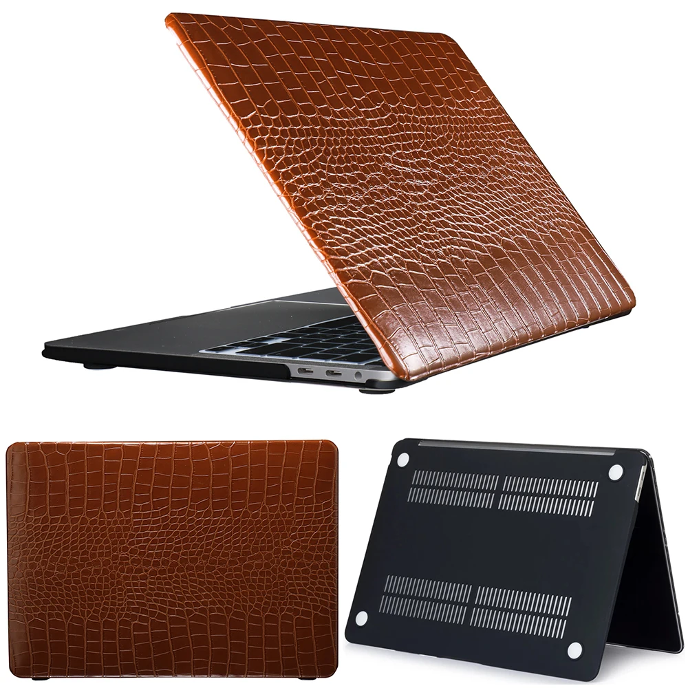 

The latest protective PU leather Case of the year For Macbook air13 shell for 2020 Mac Book Air Pro Retina Cover Mac Laptop case