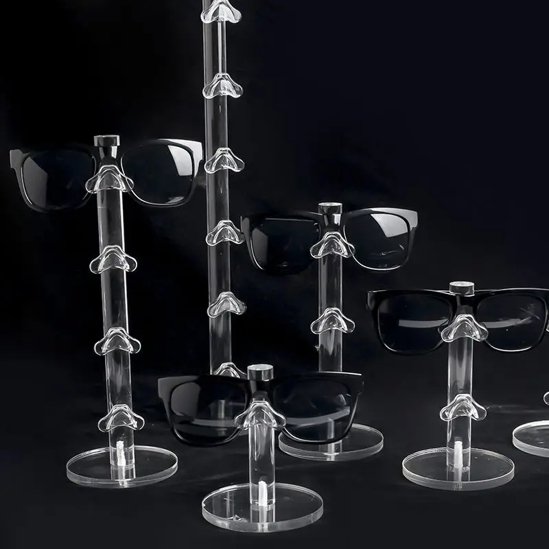 

Acrylic Glasses Display Rack Sunglasses Glasses Stand Glasses Display Rack Props Optical Glasses Display Rack 5 Pairs Of Glasses