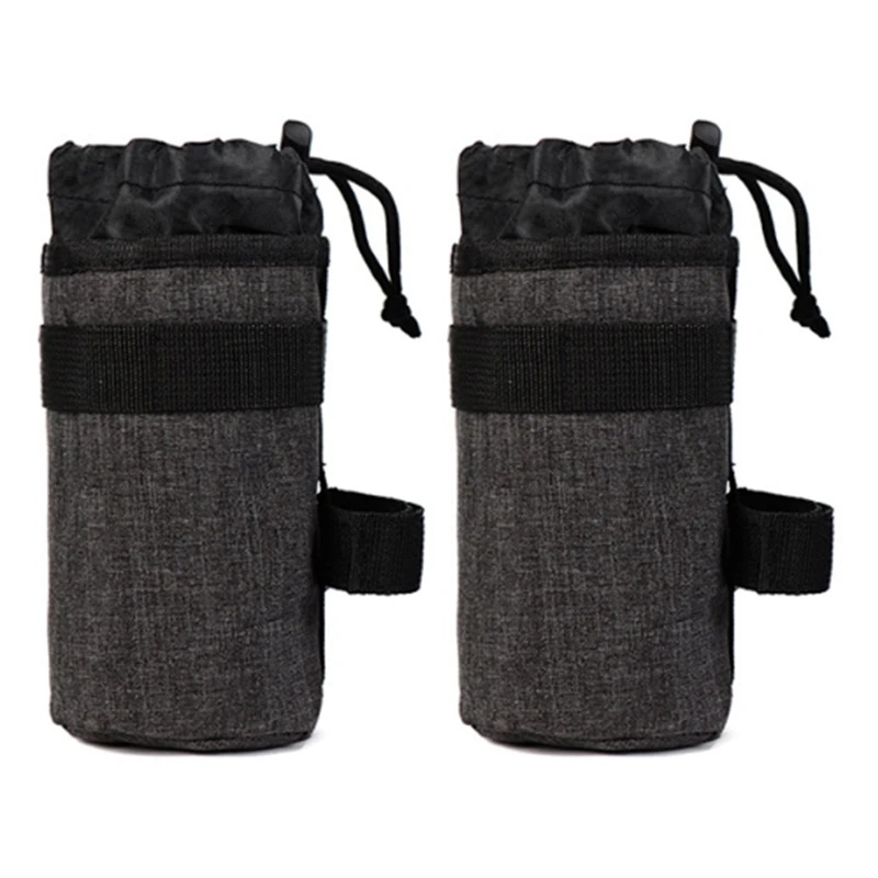 

2X сумка на руль велосипеда, сумка для хранения закусок, велосипедная сумка для переноски бутылок с водой, велосипедная упаковка, туристичес...