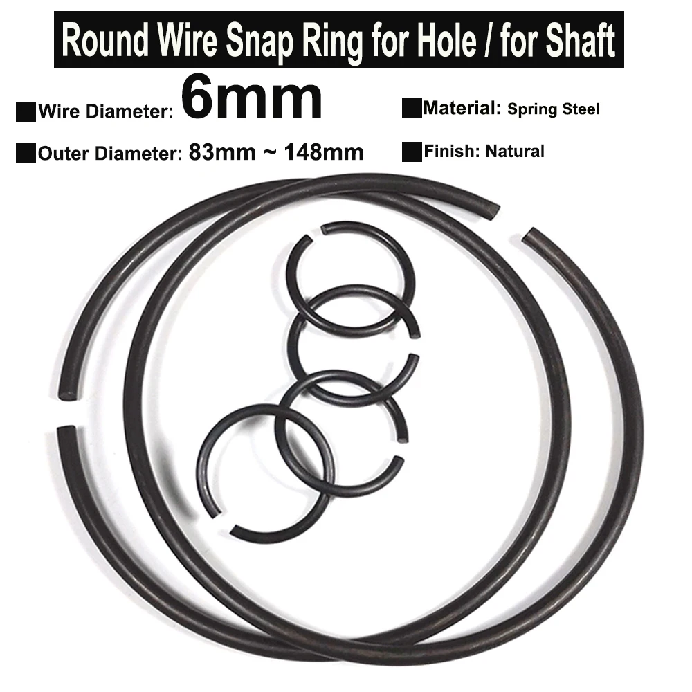 Стопорные кольца Yiqianyuan 6.0 мм