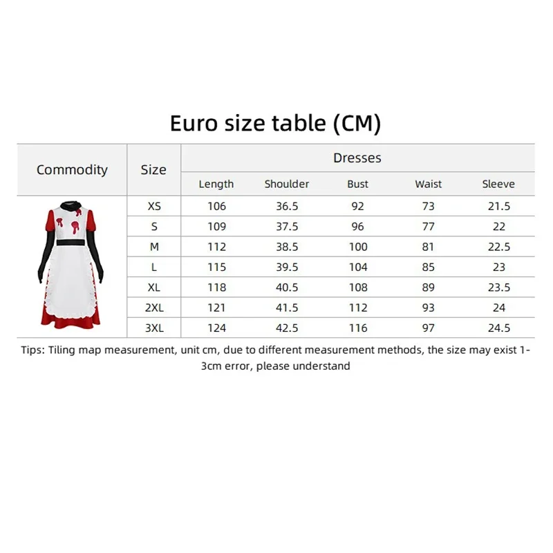 Hazbinhotel Niffty платье для косплея аниме Hazbin Cos униформа отеля костюм на Хэллоуин